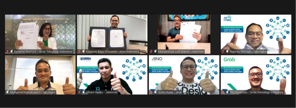 Penandatanganan PKS Grab - JPAI - Aino