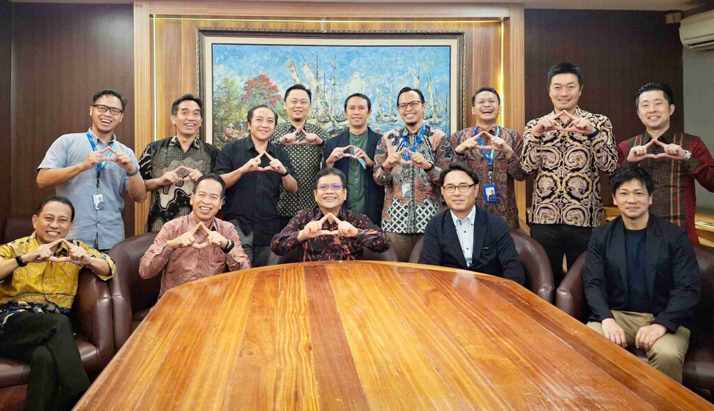 Kunjungan TIS Inc. ke Aino Indonesia bersama dengan UGM, PT Gamatechno Indonesia, PT Tera Achiever & PT GMUM